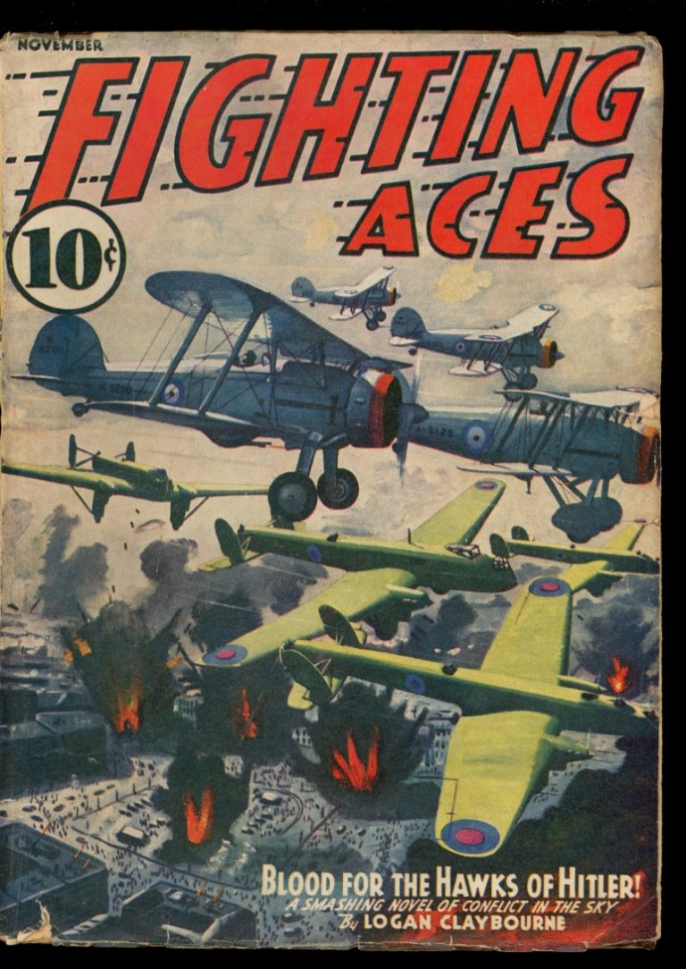 Fighting Aces – 11/40 – Condition: VG-FN – Popular – Adventure House