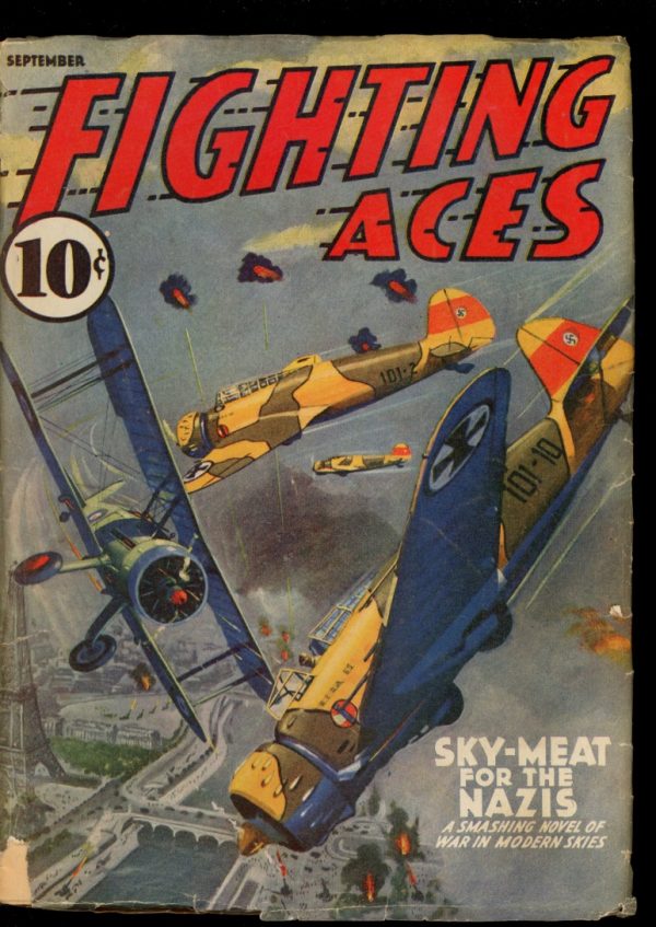Fighting Aces - 09/40 - Condition: VG - Popular
