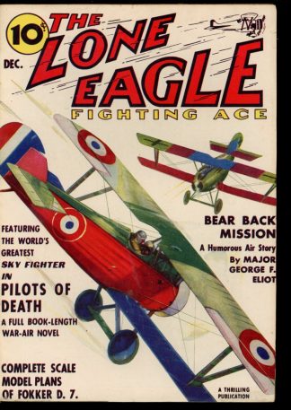 Lone Eagle - 12/38 - Condition: VG-FN - Thrilling
