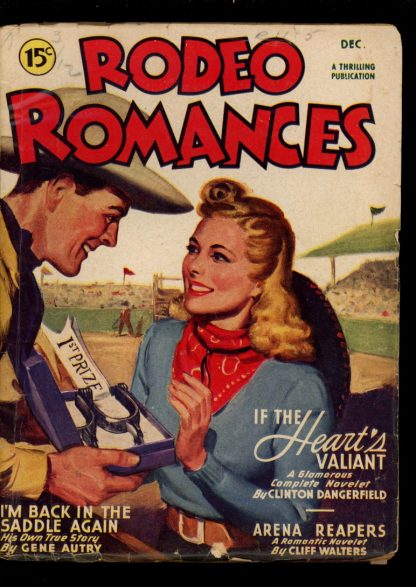 Rodeo Romances - 12/46 - Condition: VG-FN - Thrilling