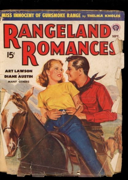 Rangleland Romances - 09/49 - Condition: G - Popular