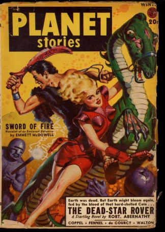 Planet Stories [CANADIAN] - WINTER/49 - Condition: G - Fiction House