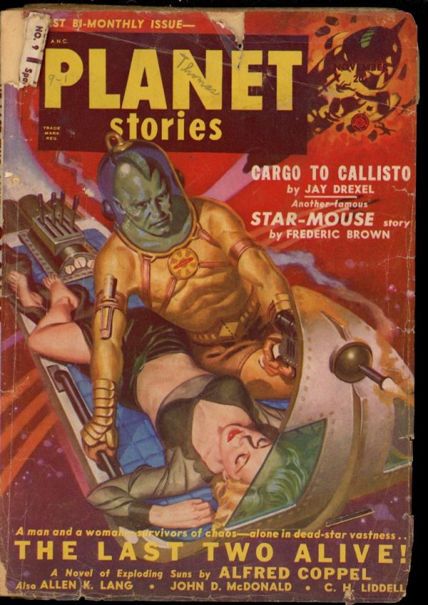 Planet Stories - 11/50 - Condition: G - Fiction House