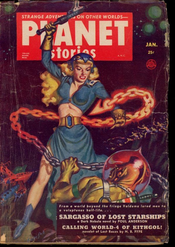 Planet Stories - 01/52 - Condition: G-VG - Fiction House
