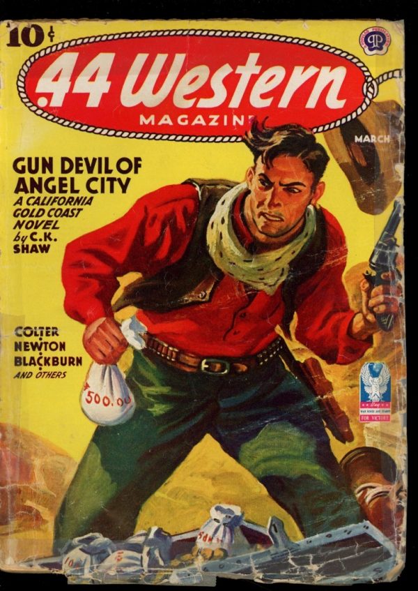 Forty-Four Western Magazine - 03/43 - Condition: G - Popular
