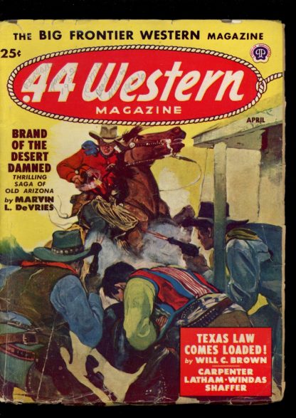 Forty-Four Western Magazine - 04/48 - Condition: VG - Popular
