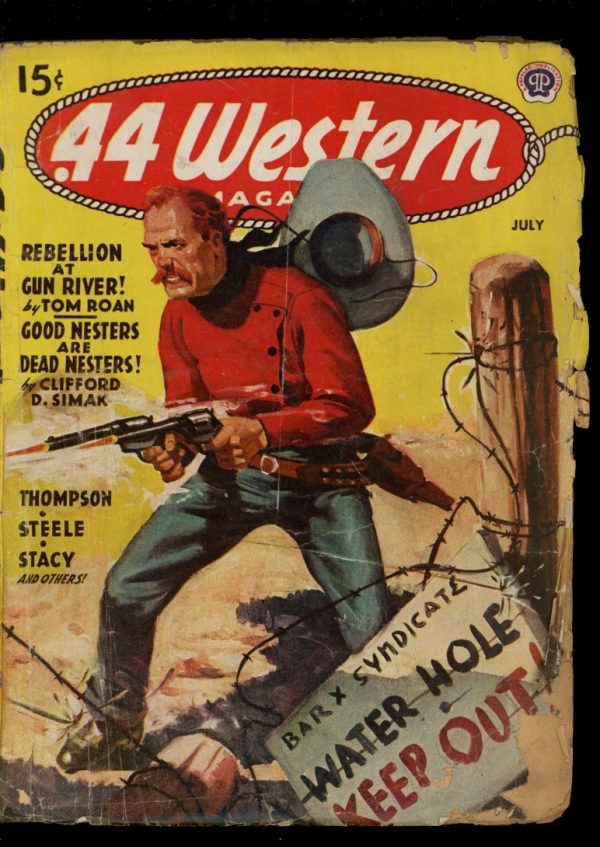 Forty-Four Western Magazine - 07/45 - Condition: G - Popular
