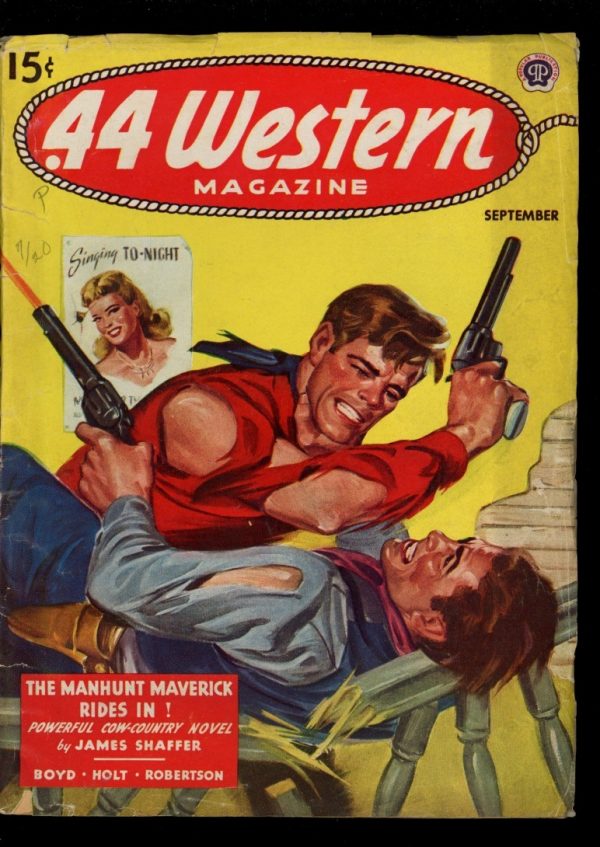 Forty-Four Western Magazine - 09/44 - Condition: VG - Popular