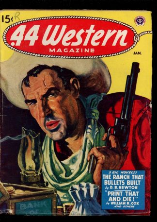 Forty-Four Western Magazine - 01/48 - Condition: VG-FN - Popular
