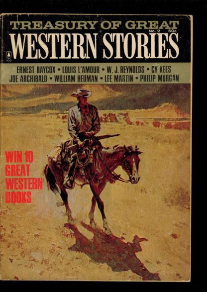 Treasury Of Great Western Stories - #6 – 1966 - Condition: G-VG - Thrilling