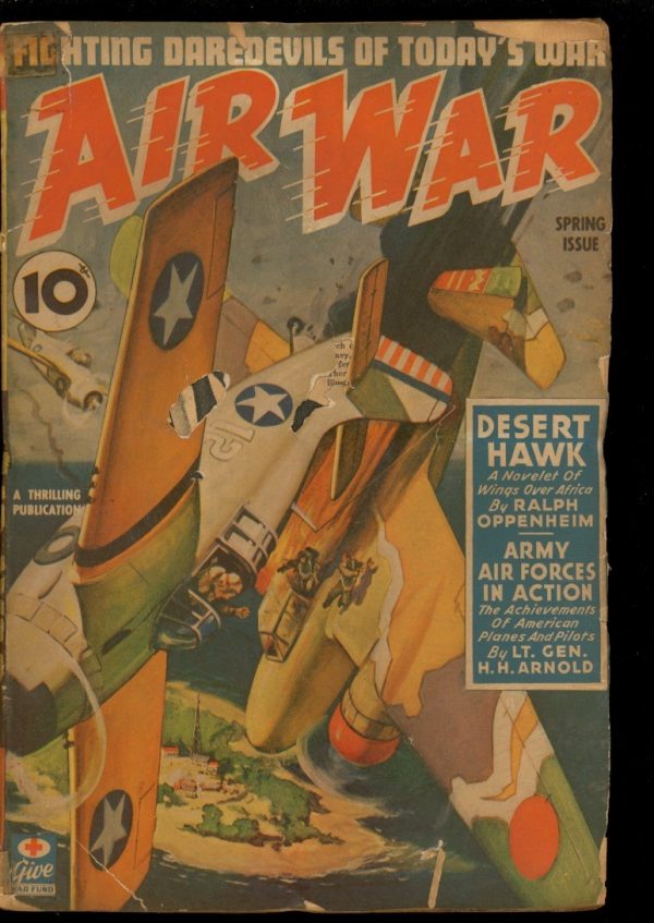 Air War - SPRING/43 - Condition: G - Thrilling