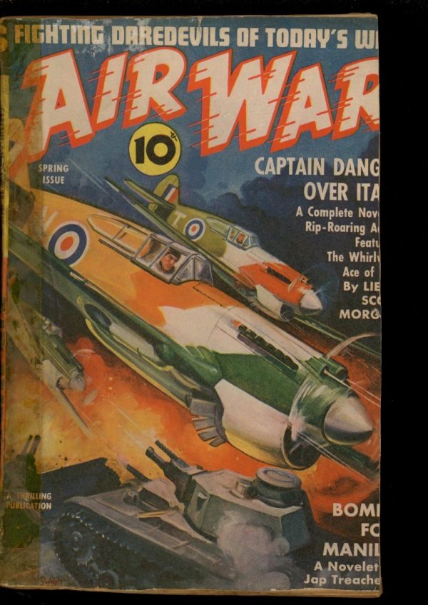 Air War - SPRING/42 - Condition: FA - Thrilling