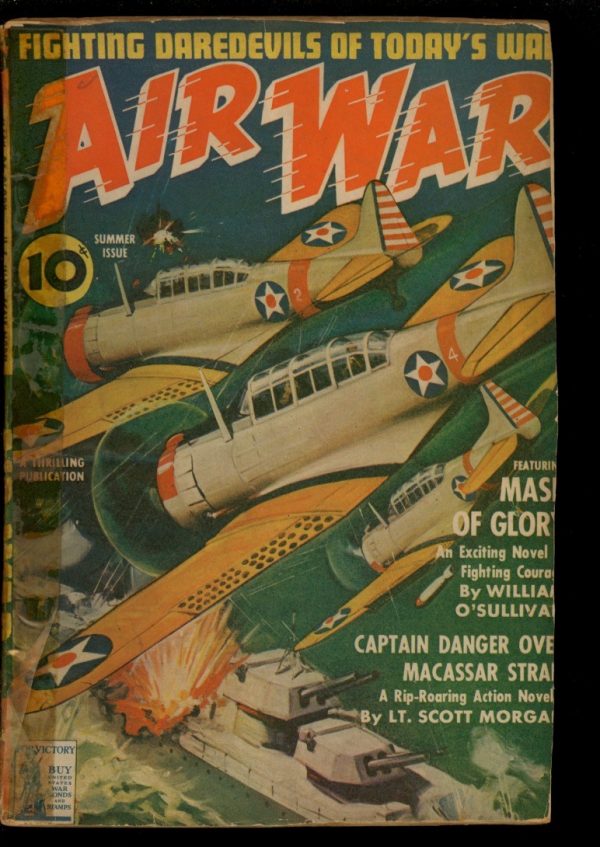 Air War - SUMMER/42 - Condition: FA - Thrilling