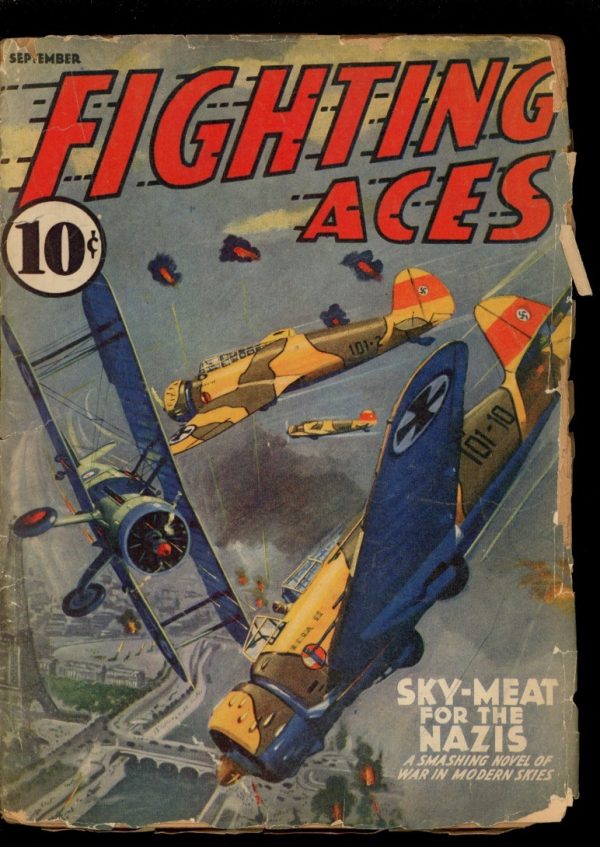 Fighting Aces - 09/40 - Condition: FA-G - Popular