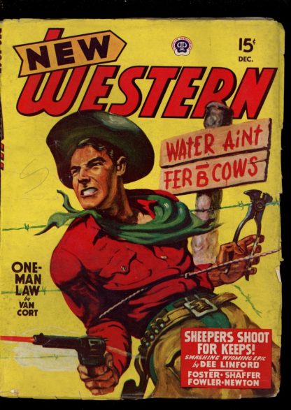 New Western Magazine - 12/47 - Condition: VG - Popular