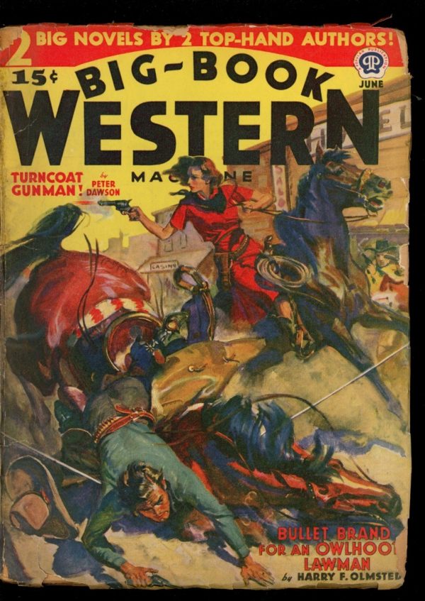 Big-Book Western Magazine - 06/40 - Condition: G-VG - Popular