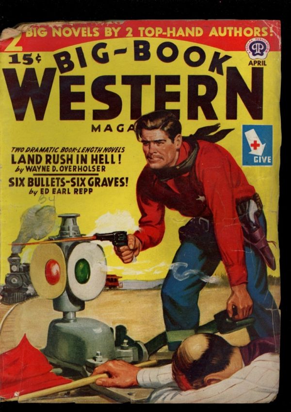 Big-Book Western Magazine - 04/45 - Condition: G-VG - Popular