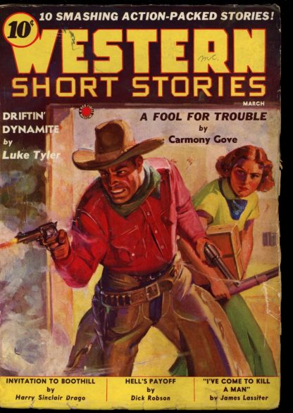 Western Short Stories - 03/38 - Condition: G-VG - Red Circle