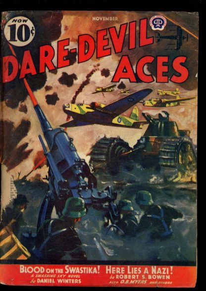 Dare-Devil Aces - 11/40 - Condition: FA-G - Popular