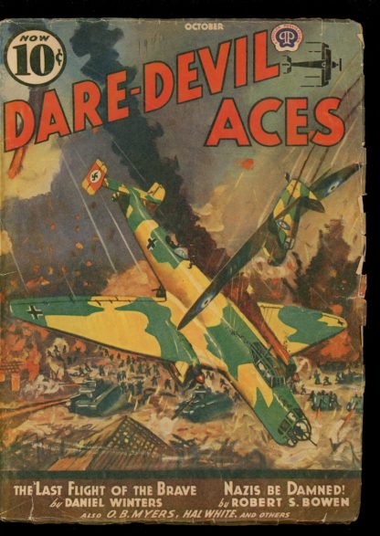 Dare-Devil Aces - 10/40 - Condition: G-VG - Popular