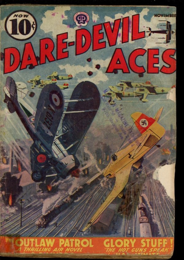 Dare-Devil Aces - 11/38 - Condition: FA - Popular