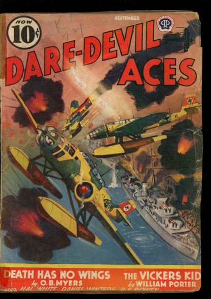 Dare-Devil Aces - 09/40 - Condition: FA-G - Popular