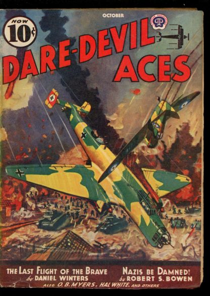 Dare-Devil Aces - 10/40 - Condition: VG - Popular