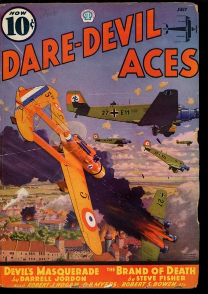 Dare-Devil Aces - 07/36 - Condition: G-VG - Popular