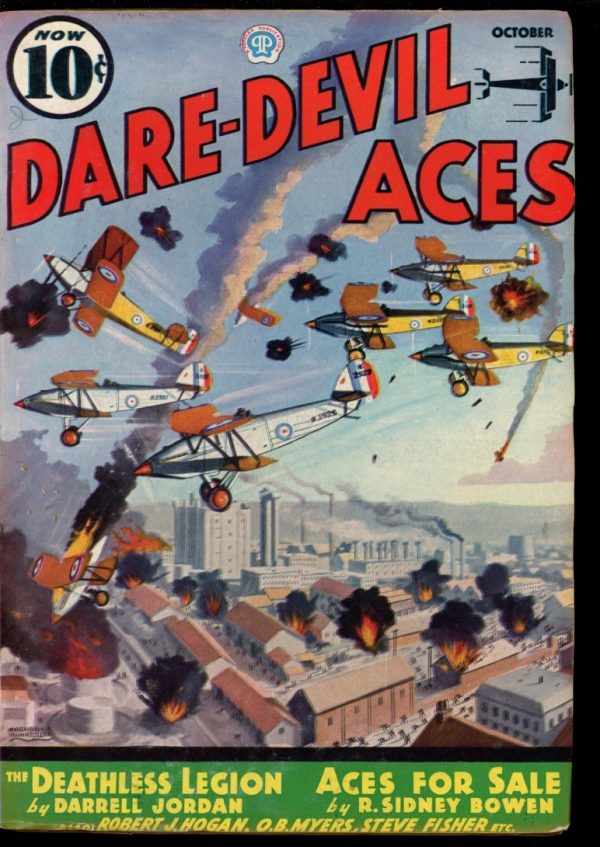 Dare-Devil Aces - 10/36 - Condition: G-VG - Popular