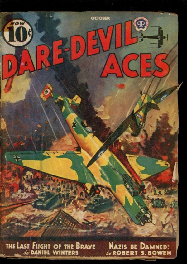 Dare-Devil Aces - 10/40 - Condition: G - Popular