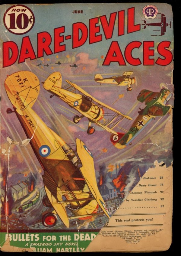Dare-Devil Aces - 06/39 - Condition: PR - Popular