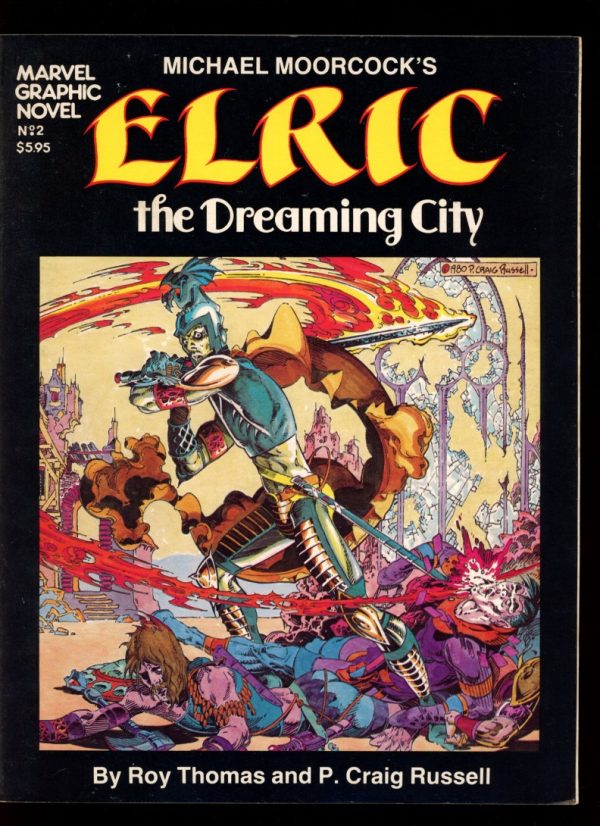 Marvel Graphic Novel: Elric The Dreaming City - 1st Print - -/82 - G-VG - Marvel