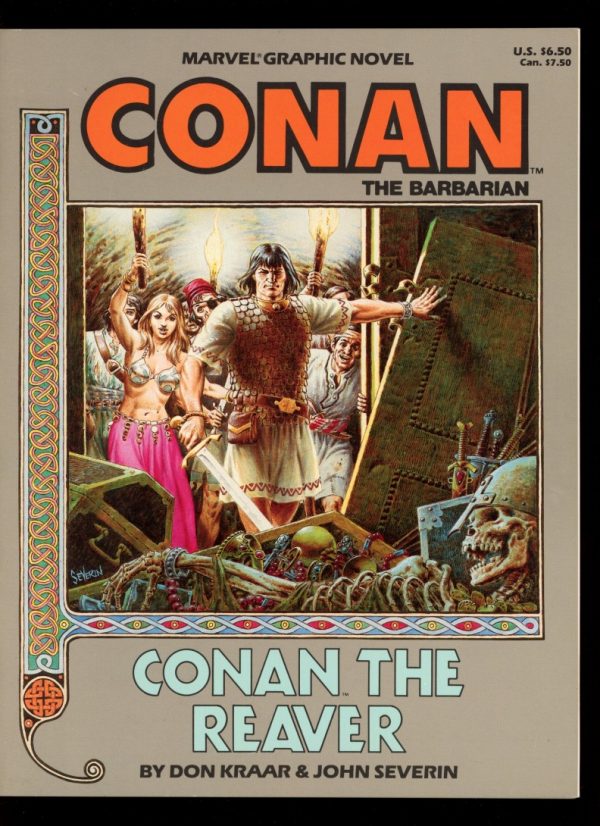 Marvel Graphic Novel: Conan - 1st Print - -/90 - VG-FN - Marvel