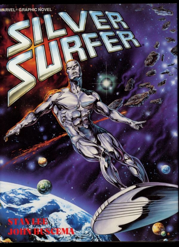 Marvel Graphic Novel: Silver Surfer - 1st Print - -/90 - VG/VG - Marvel