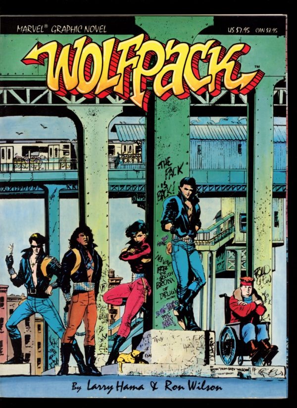 Marvel Graphic Novel: Wolfpack - #31 - 1st Print - -/87 - VG-FN - Marvel