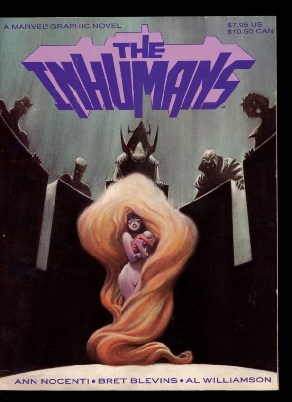 Marvel Graphic Novel: The Inhumans - 1st Print - -/88 - VG - Marvel