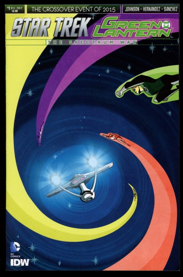 Star Trek/Green Lantern - #1 of 6 – Cvr C - 07/15 - 9.6 -