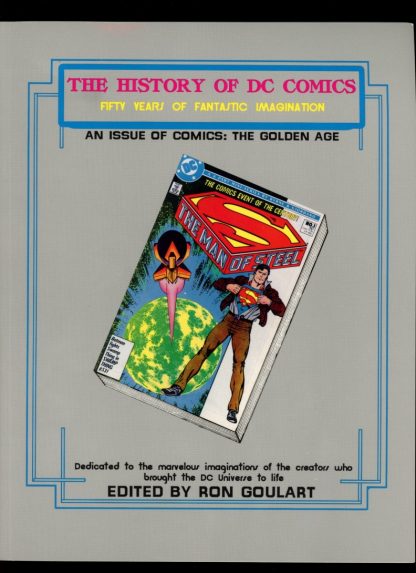 History Of Dc Comics Fifty Years Of Fantastic Imagination - 1st Print - -/87 - 9.2 - Schuster & Schuster