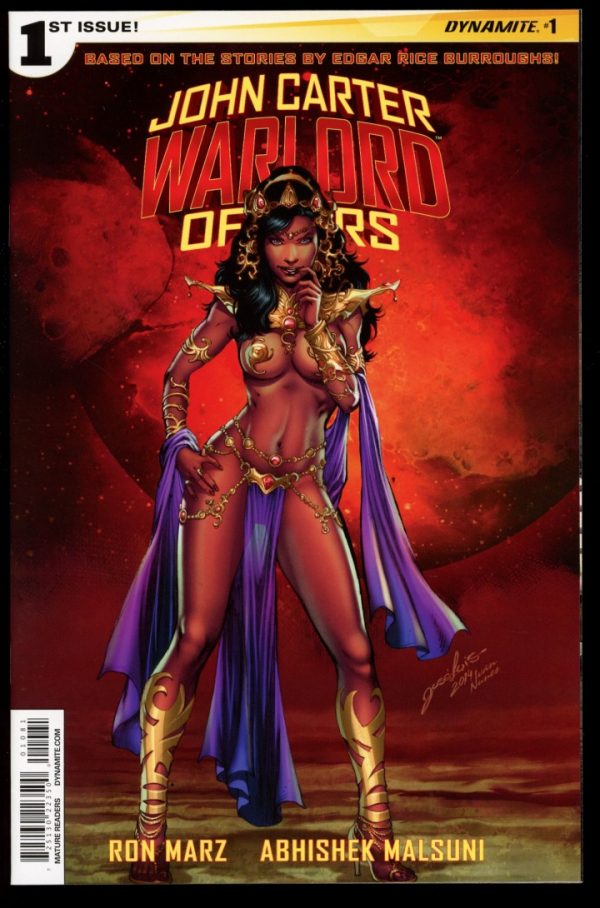 John Carter Warlord Of Mars - #1 – CVR H - 11/14 - 9.4 - Dynamite