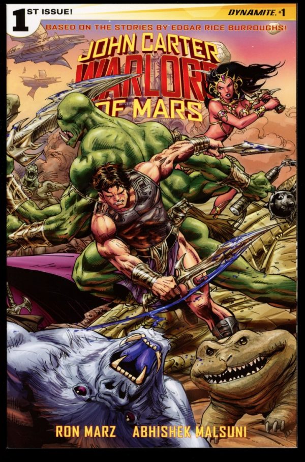 John Carter Warlord Of Mars - #1 – CVR 0 - 11/14 - 9.4 - Dynamite