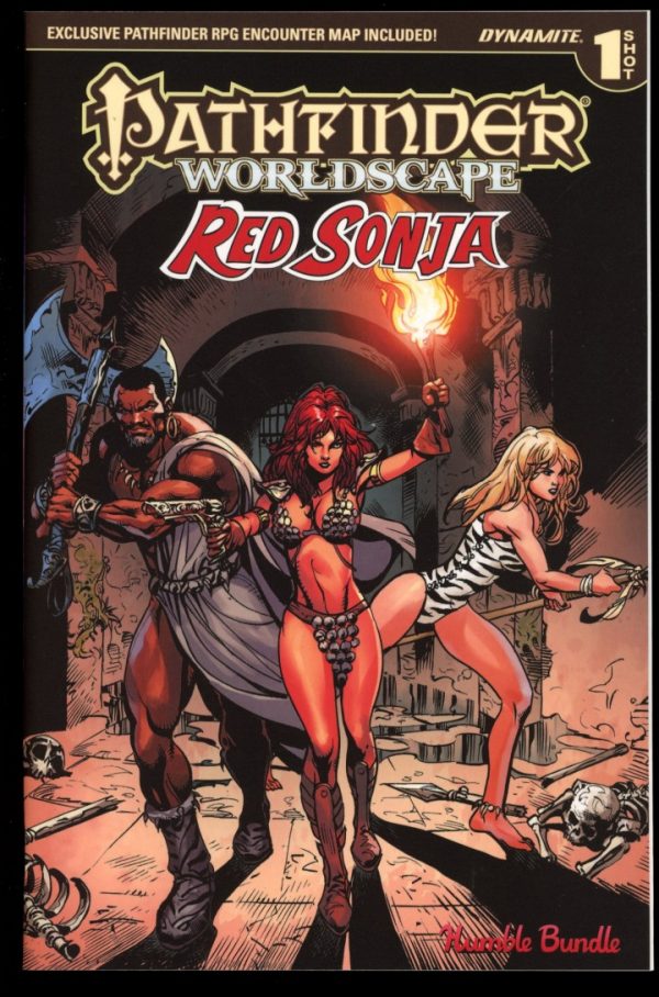 Pathfinder: Worldscape: Red Sonja - ONE SHOT - 12/17 - 9.6 - Dynamite