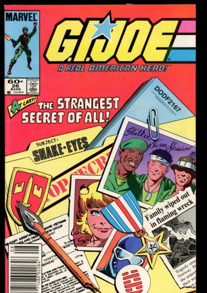 G.I. JOE A REAL AMERICAN HERO - #26 - 08/84 - 9.2 - 10-104364