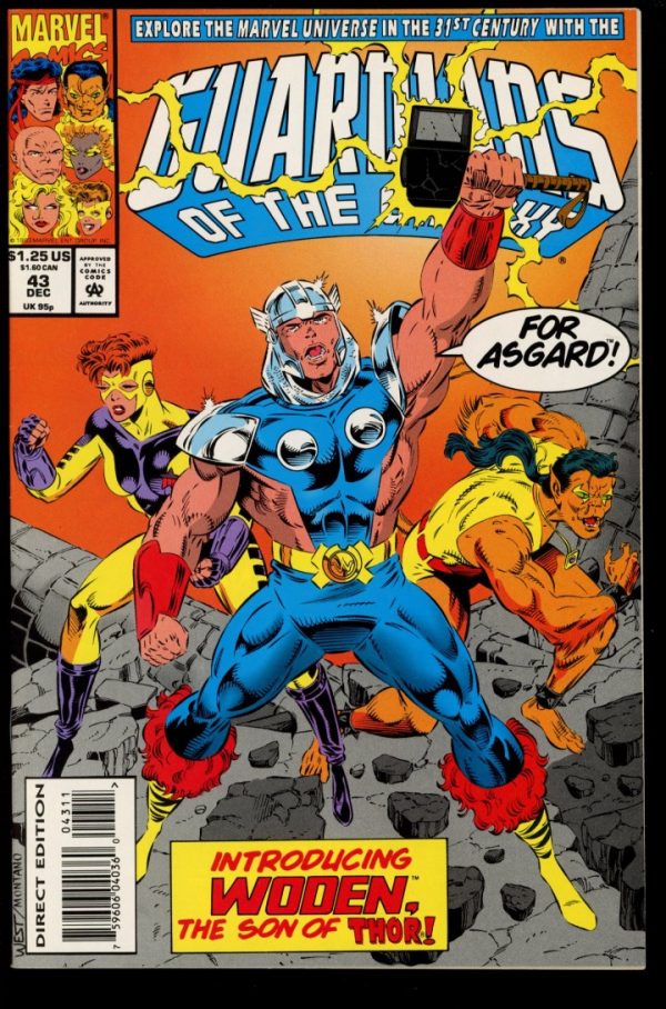 GUARDIANS OF THE GALAXY - #43 - 12/93 - 9.4 - 10-104370