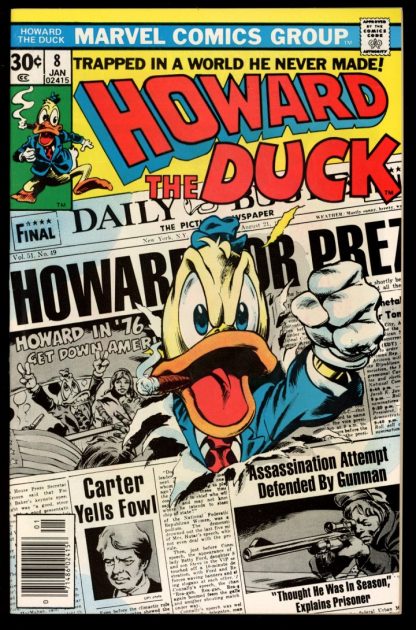 HOWARD THE DUCK - #8 - 01/77 - 9.4 - 10-104373