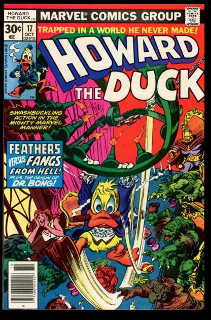 HOWARD THE DUCK - #17 - 10/77 - 9.4 - 10-104381