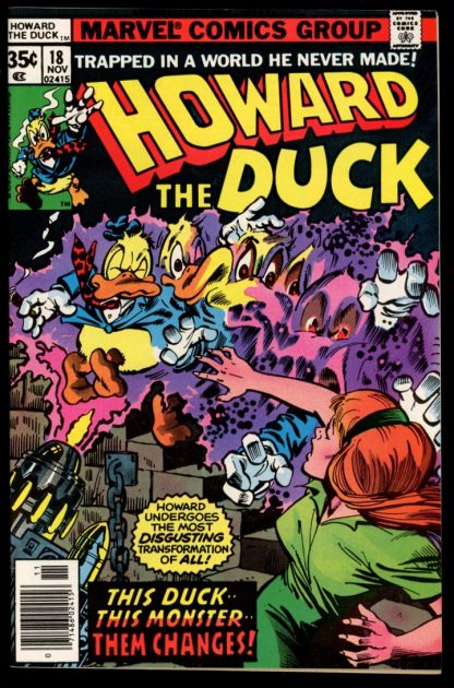 HOWARD THE DUCK - #18 - 11/77 - 9.4 - 10-104382