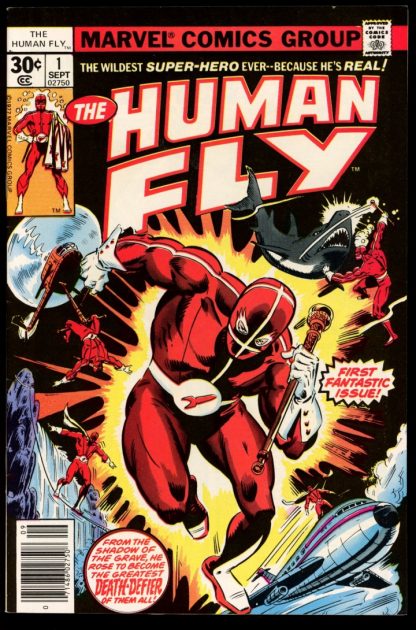 HUMAN FLY - #1 - 09/77 - 9.2 - 10-104388