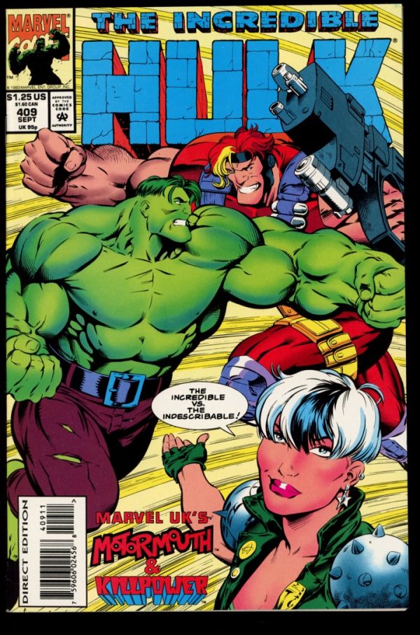 INCREDIBLE HULK - #409 - 09/93 - 9.2 - 10-104412