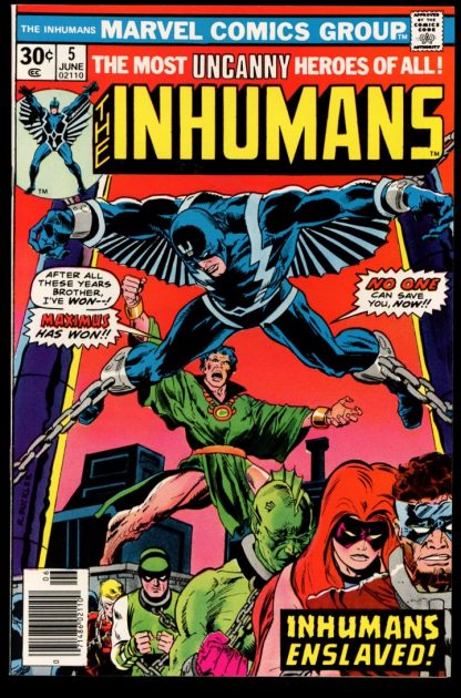 INHUMANS - #5 - 06/76 - 9.2 - 10-104413