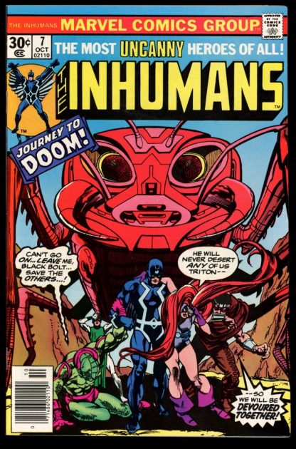 INHUMANS - #7 - 10/76 - 9.0 - 10-104414